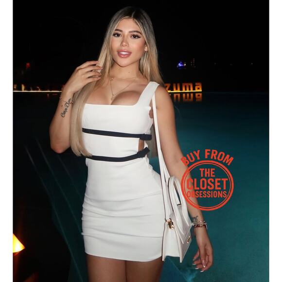 RARE!!! ZARA Fitted Mini Dress NWT - Picture 6 of 16